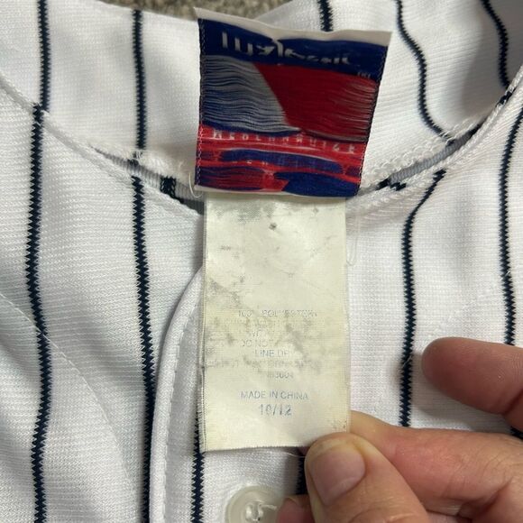 00’s Majestic New York Yankees #13 Alex Rodriguez Jersey Youth size 10/12 - Picture 9 of 9